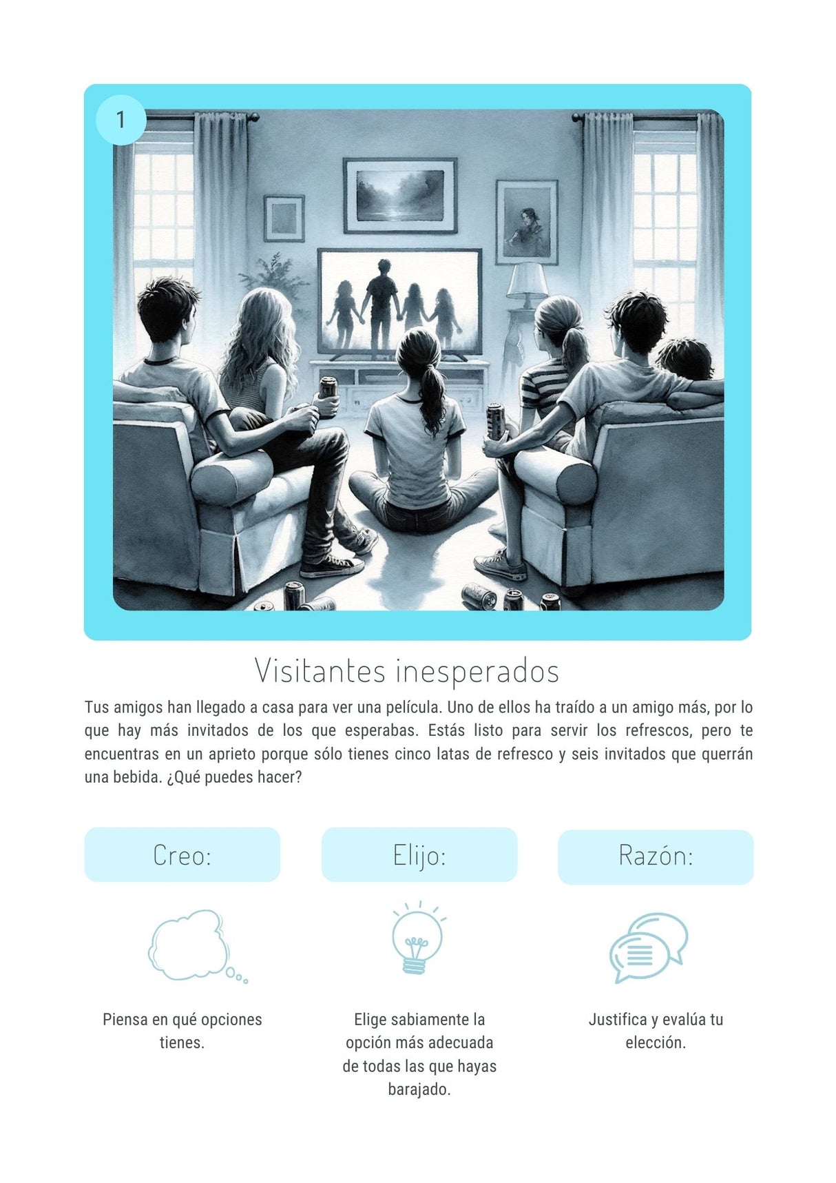 Situaciones sociales para adolescentes con trastornos del espectro autista
