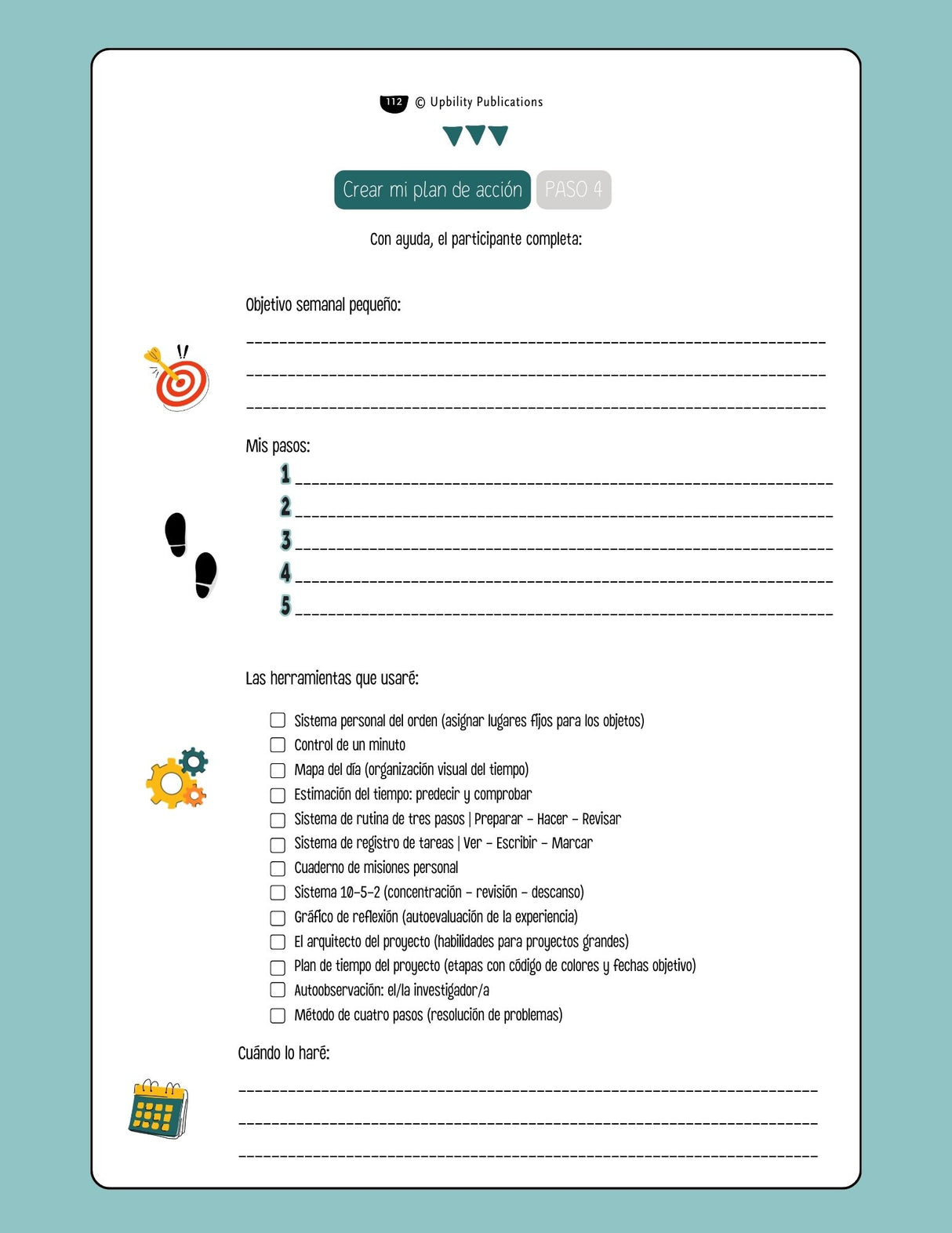 MASTERPLAN 7–12 | Programa de organización, gestión del tiempo y planificación