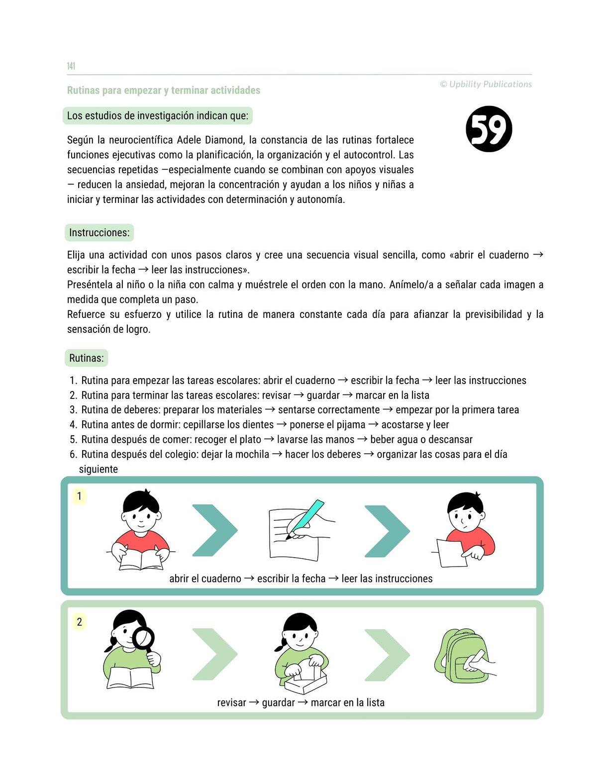 Las funciones ejecutivas: estrategias de intervención | 6-12 años