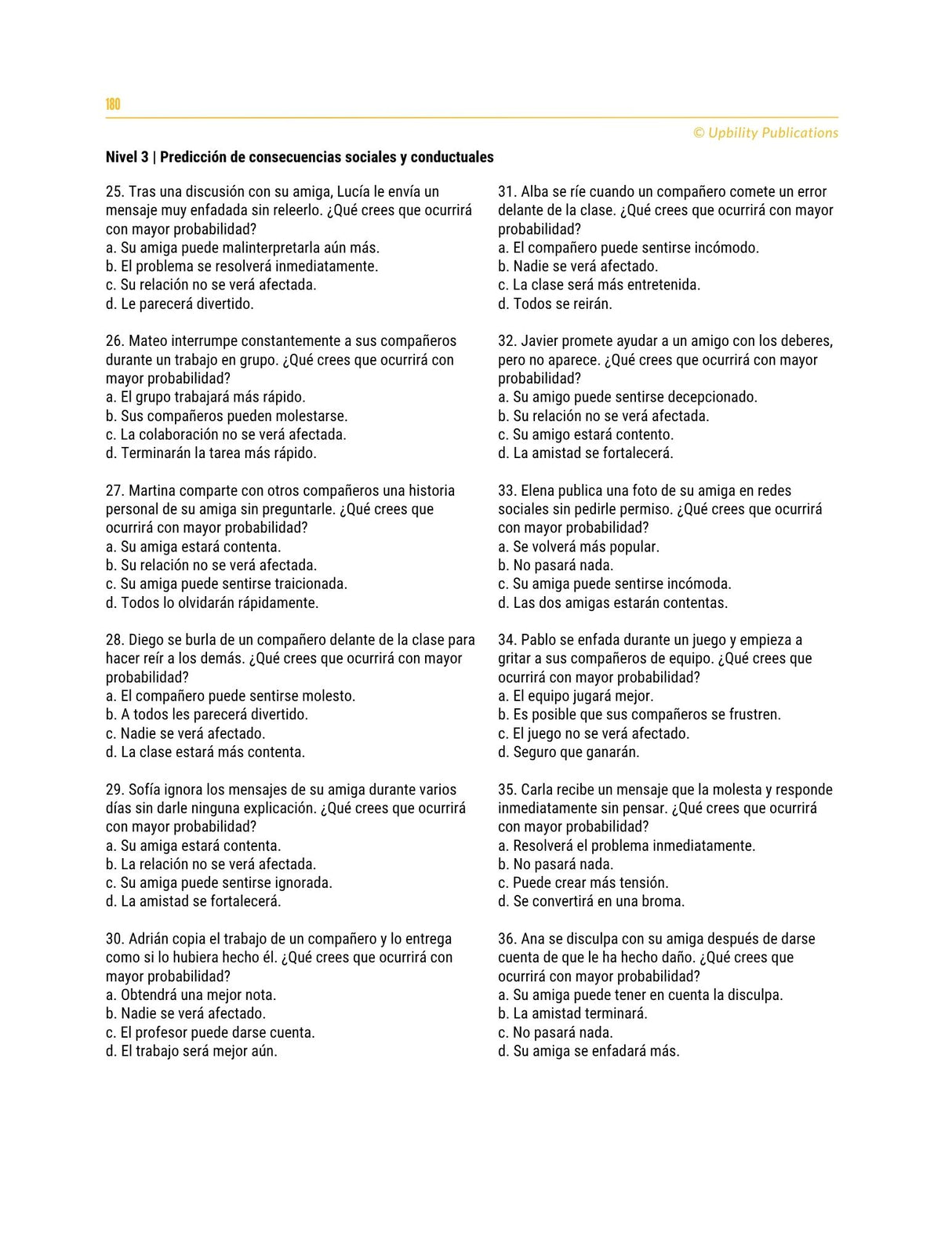 Las funciones ejecutivas: estrategias de intervención | 12-18 años