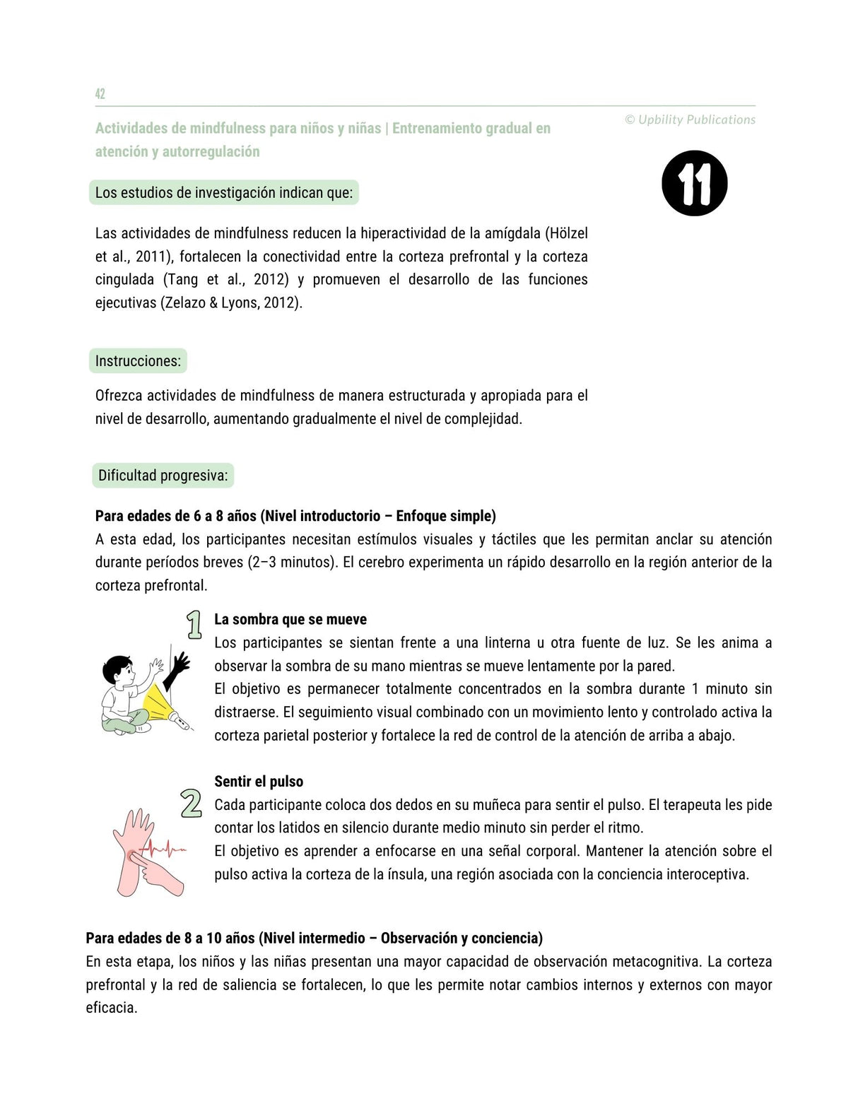 Las funciones ejecutivas: estrategias de intervención | 6-12 años