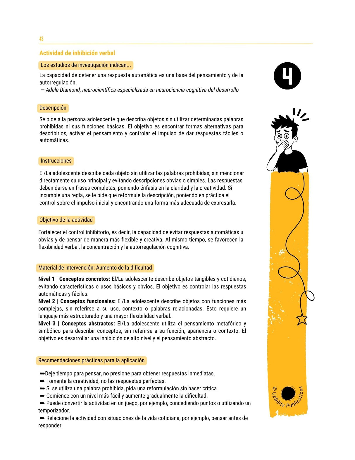 Las funciones ejecutivas: estrategias de intervención | 12-18 años
