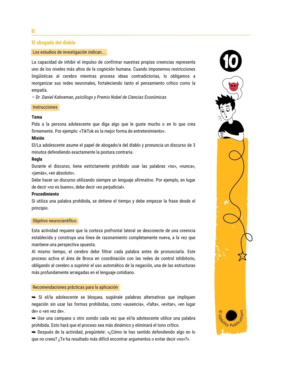 Las funciones ejecutivas: estrategias de intervención | 12-18 años