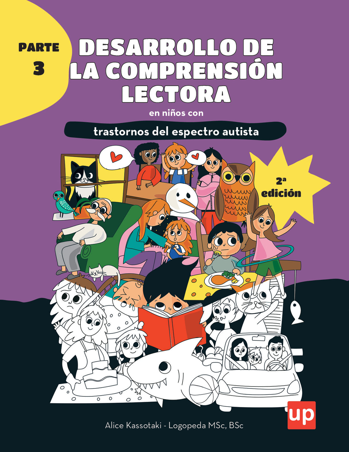 Desarrollo de la comprensión lectora en niños con TEA | SERIE DE 3 LIBROS IMPRESOS