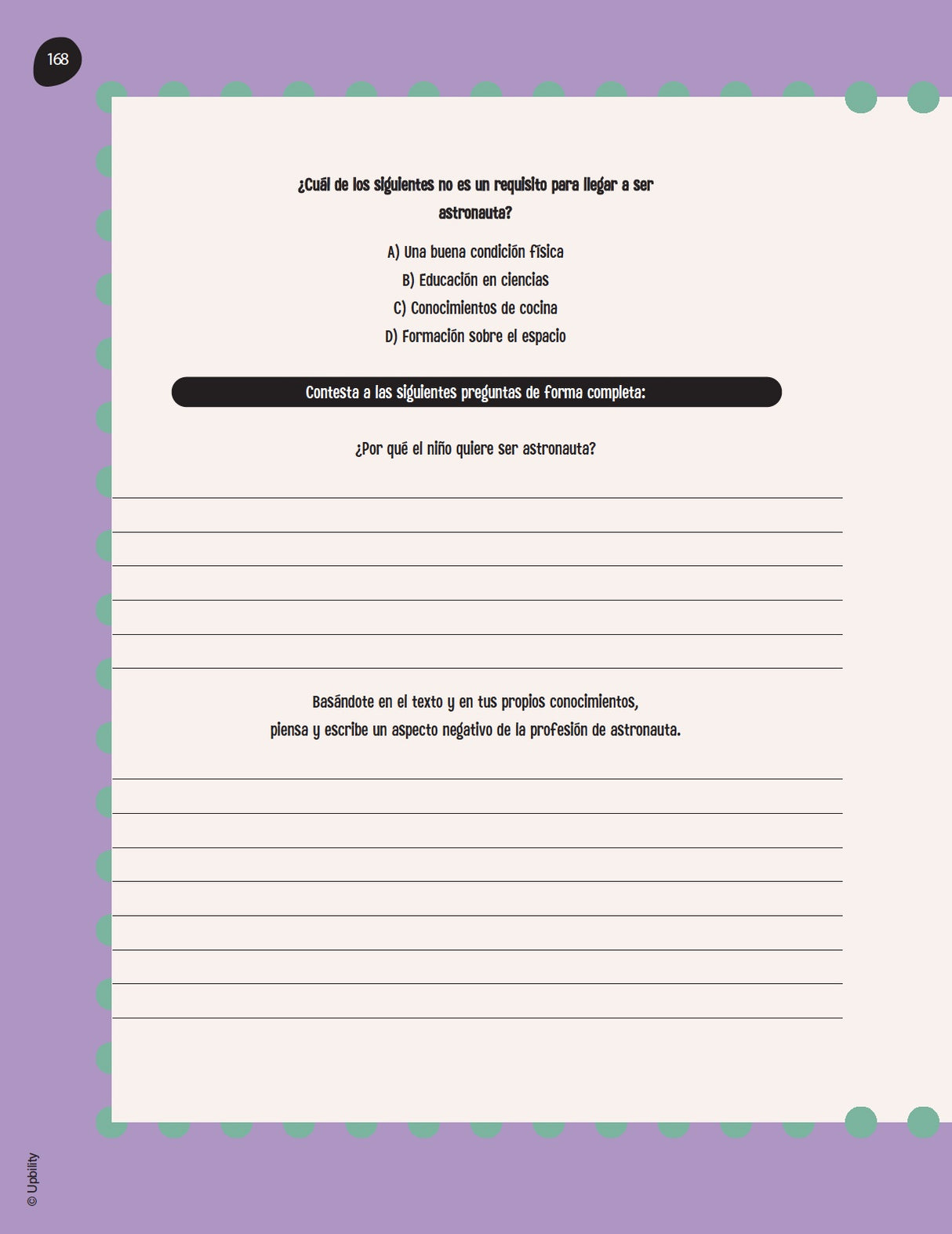 Comprensión lectora para niños de primaria