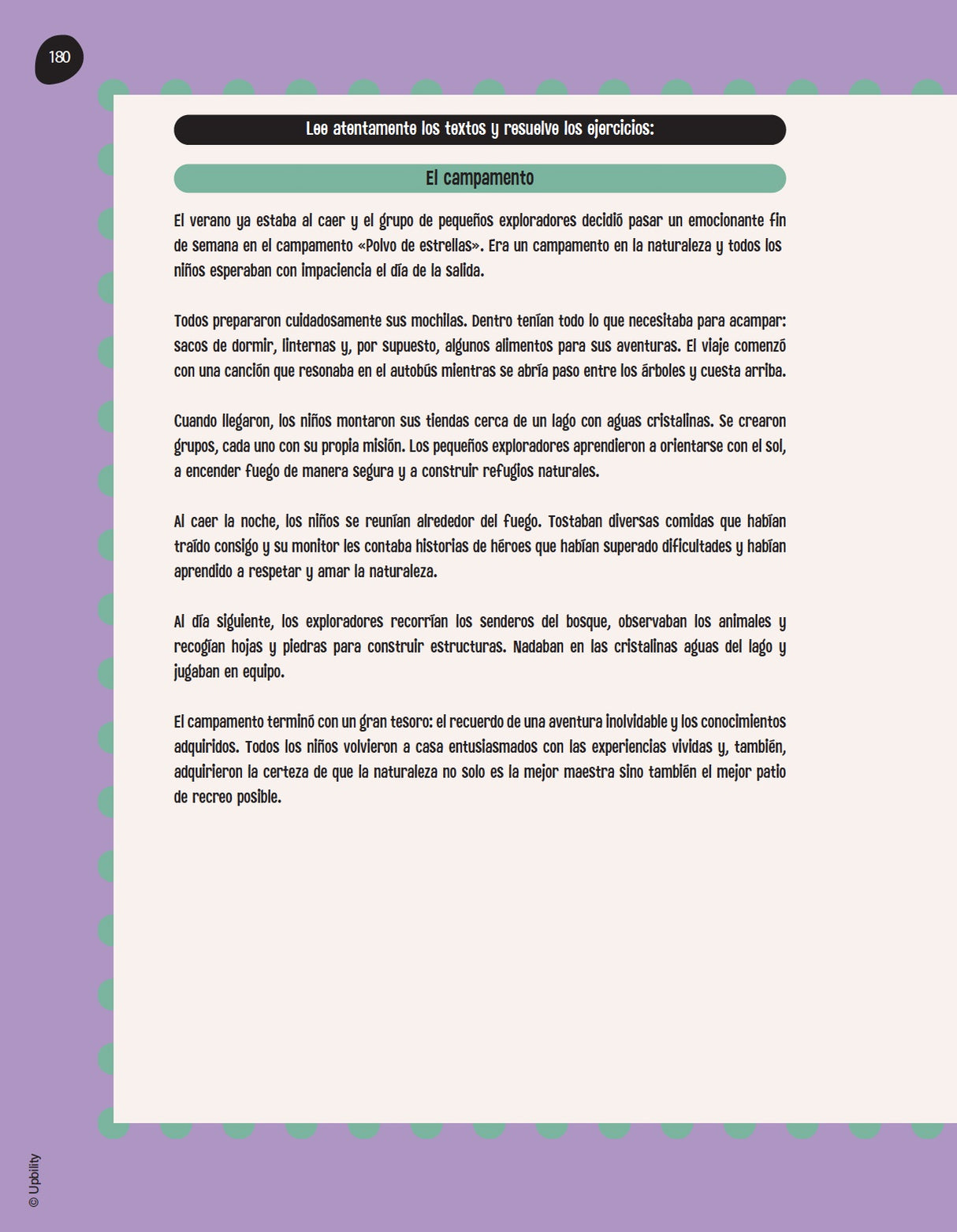 Comprensión lectora para niños de primaria