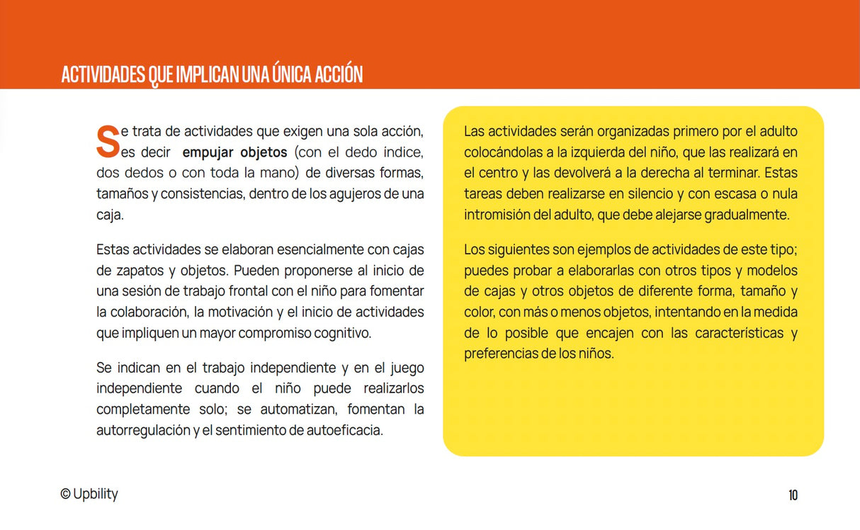 Actividades psicoeducativas para el desarrollo psicomotor