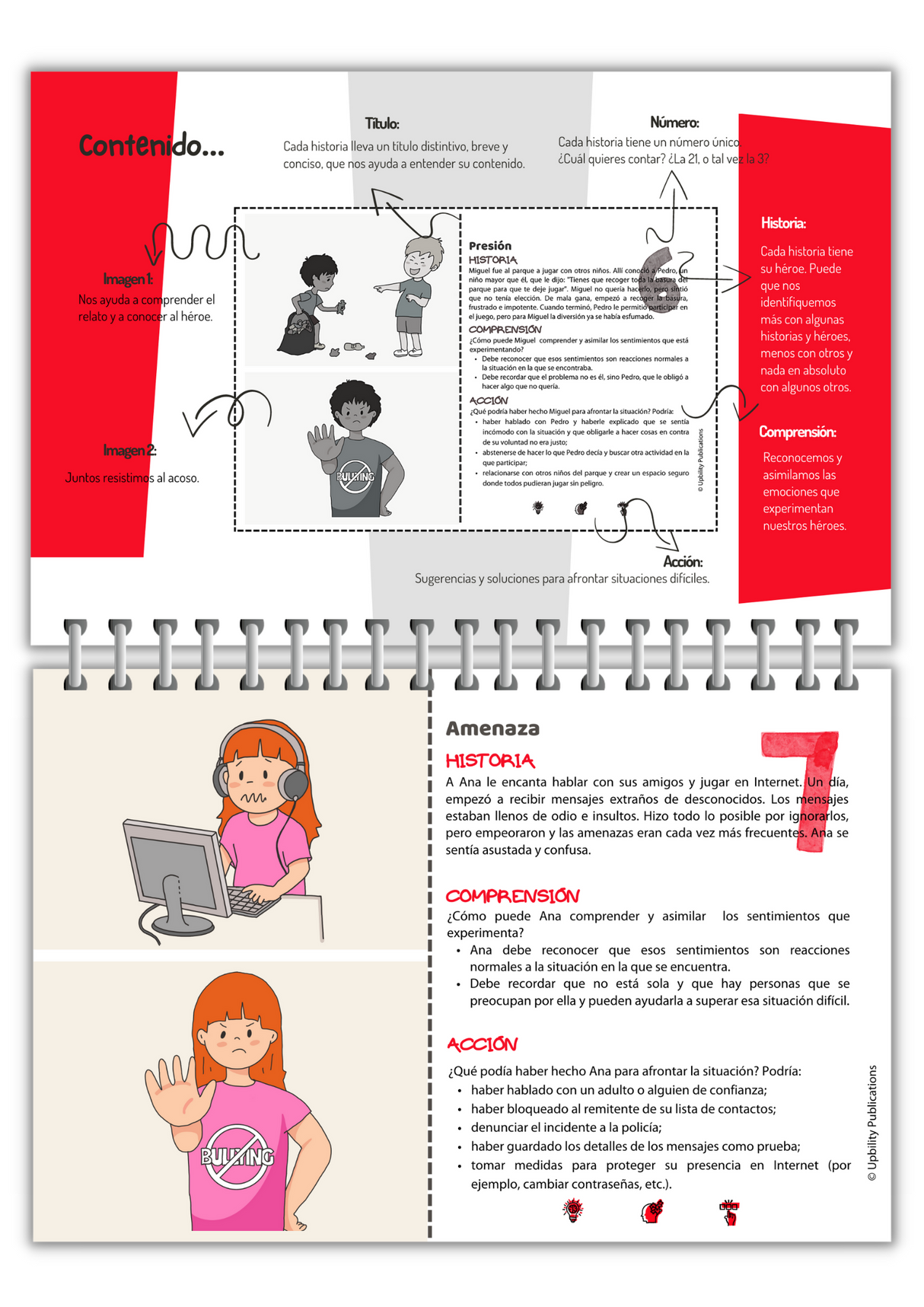Situaciones sociales: acoso escolar | Flip Card Series