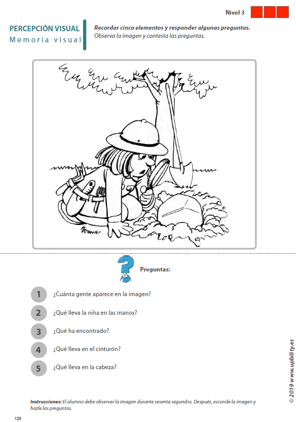 Habilidades de percepción visual para niños con dislexia | PARTE 4: Memoria visual - Upbility ES