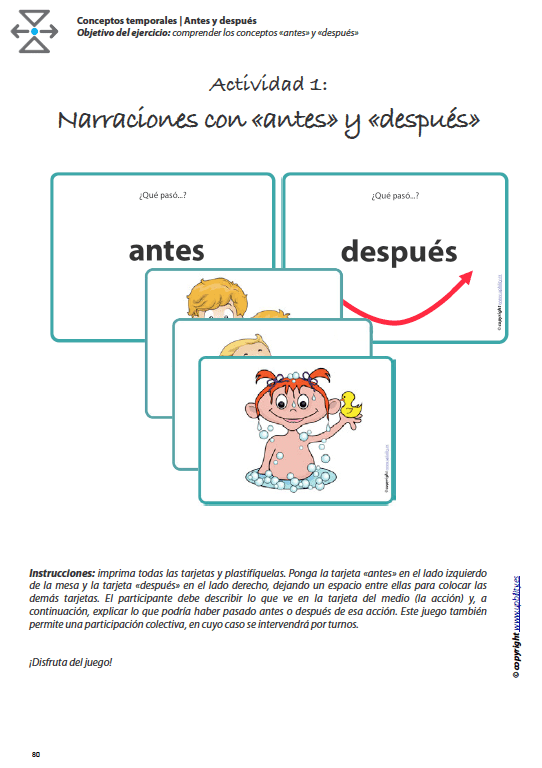 ORIENTACIÓN TEMPORAL | Antes y después - Upbility ES