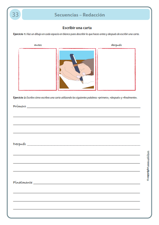 Secuencias | Desarrollo de las capacidades de discurso y de redacción explicativas - Upbility ES