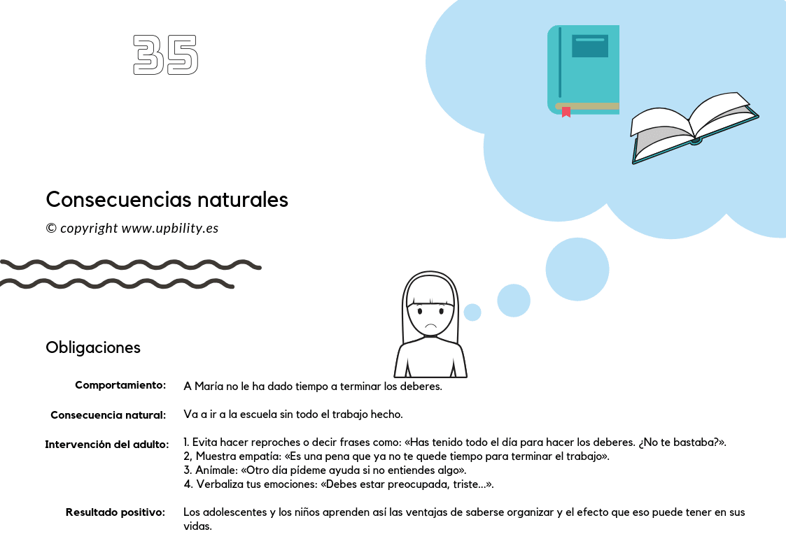TARJETAS DE BOLSILLO | Consecuencias naturales - Upbility ES