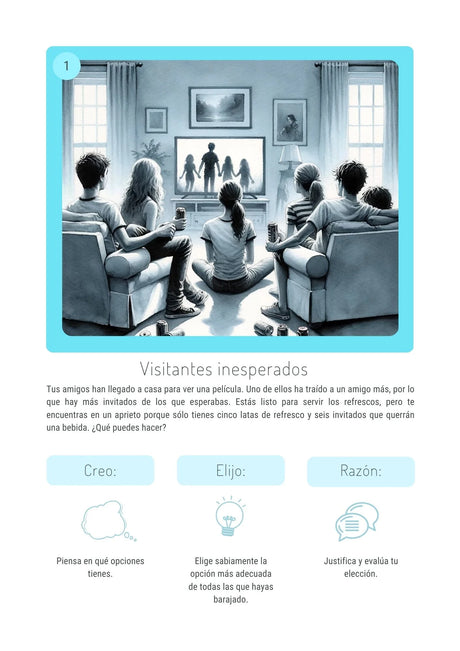 Situaciones sociales  para adolescentes con TEA - Social Steps | SERIE DE 5 LIBROS DIGITALES