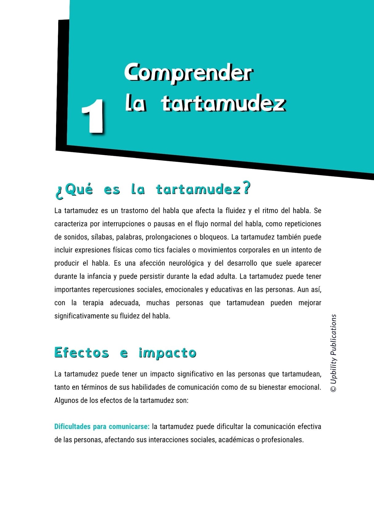TODO SOBRE | La tartamudez