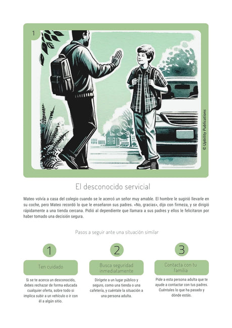 Situaciones sociales  para adolescentes con TEA - Social Steps | SERIE DE 5 LIBROS DIGITALES
