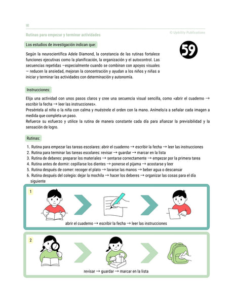 Las funciones ejecutivas: estrategias de intervención | 6-12 años