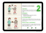 Situaciones sociales | 300 historias sociales - Flip Card Series | SERIE DE 10 LIBROS DIGITALES