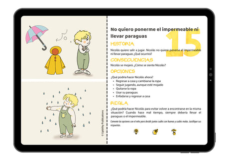 Situaciones sociales | 300 historias sociales - Flip Card Series | SERIE DE 10 LIBROS DIGITALES