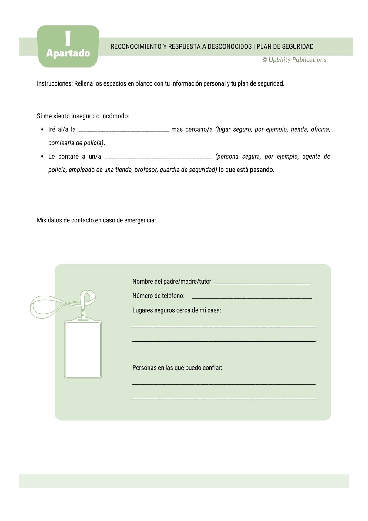 Habilidades de seguridad para adolescentes con trastornos del espectro autista