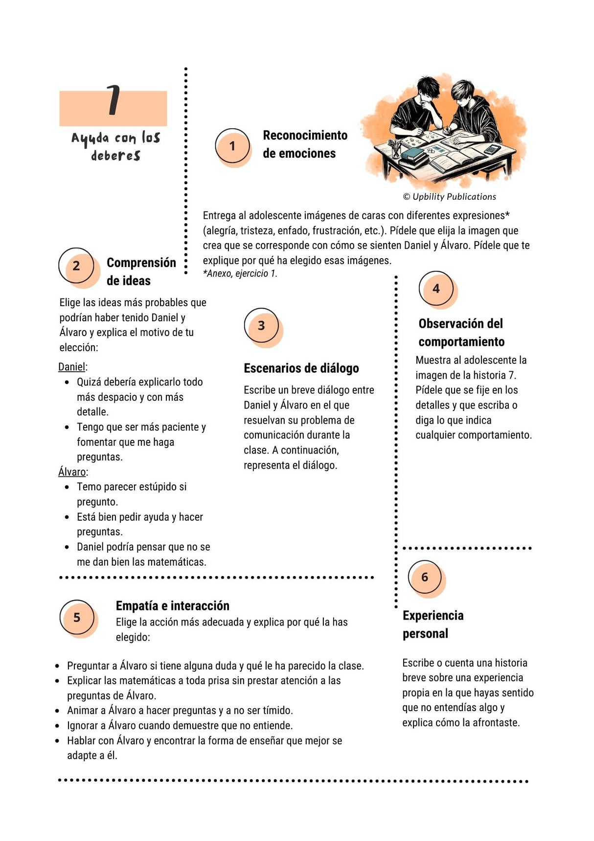 Teoría de la mente para adolescentes con trastornos del espectro autista