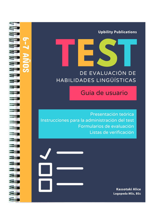 Test de evaluación de habilidades lingüísticas | 6–7 años