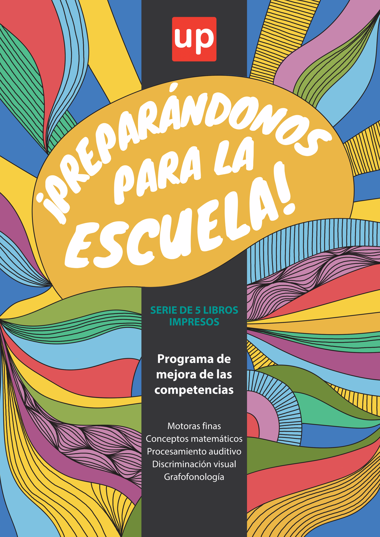 ¡Preparándonos para la escuela | SERIE DE 5 LIBROS IMPRESOS