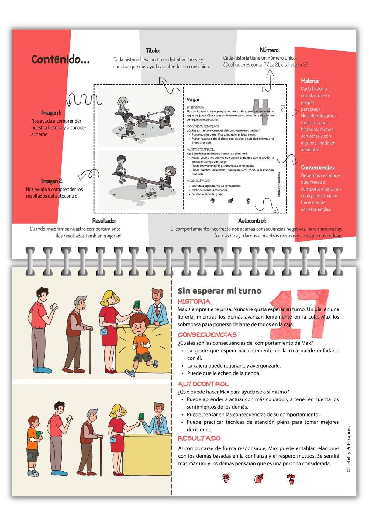 Situaciones sociales | 300 historias sociales - Flip Card Series | SERIE DE 10 LIBROS IMPRESOS