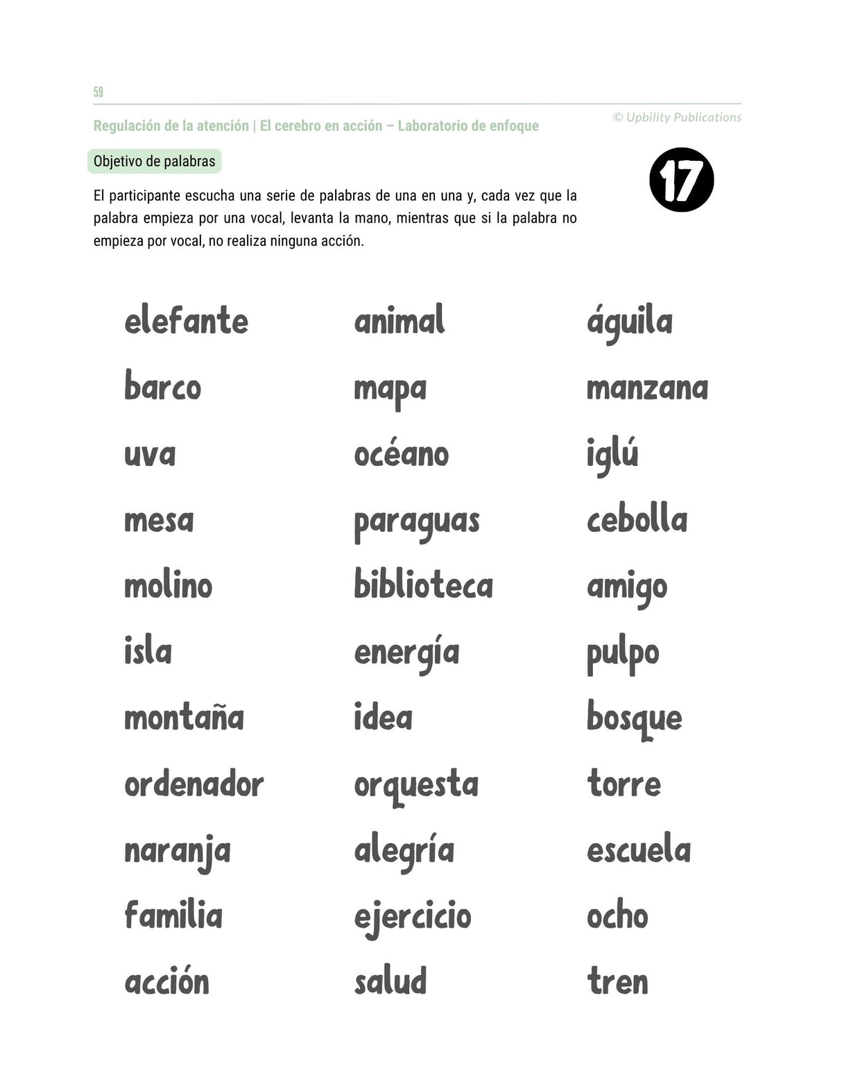 Las funciones ejecutivas: estrategias de intervención | 6-12 años