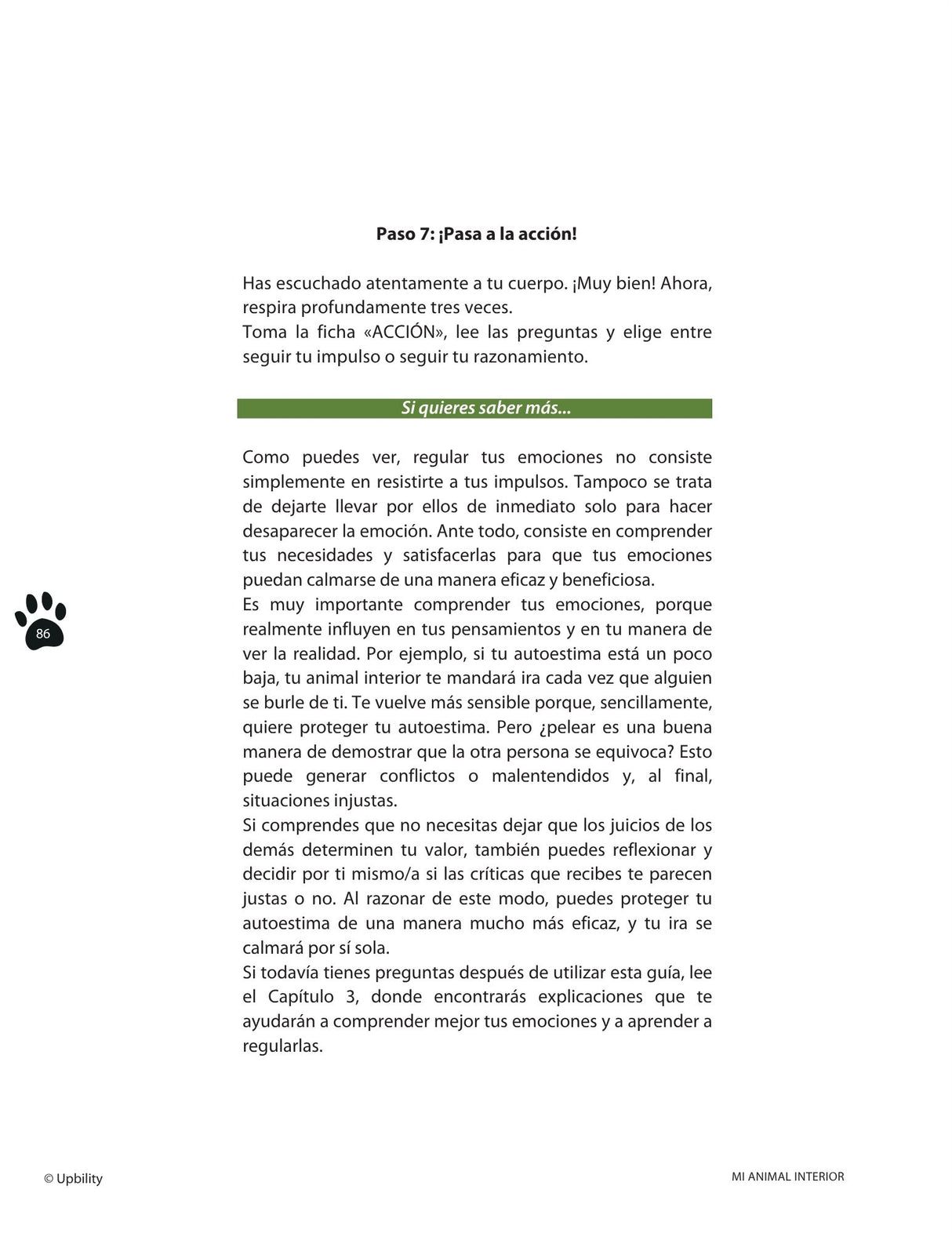 Mi animal interior | Guía para comprender y gestionar las emociones