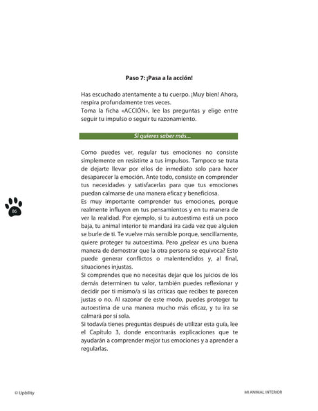 Mi animal interior | Guía para comprender y gestionar las emociones