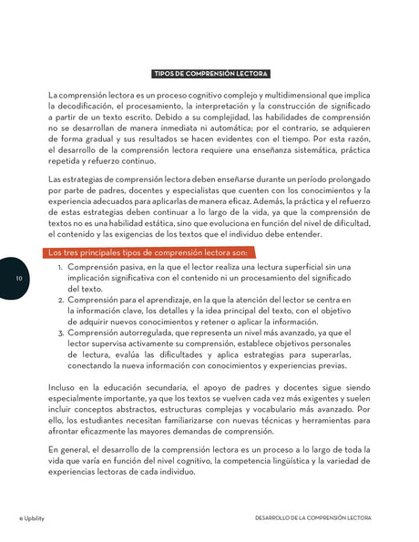 Desarrollo de la comprensión lectora en niños con trastornos del espectro autista - PARTE 3 (Versión actualizada)