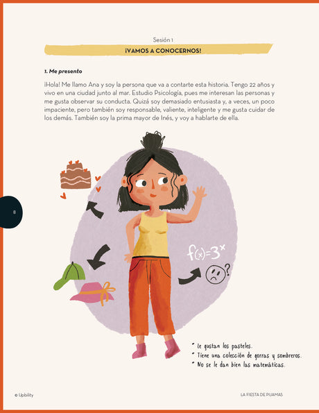 La fiesta de pijamas | Guía práctica de intervención para gestionar la ansiedad infantil