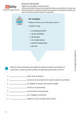 Producción lingüística escrita: estructura del párrafo