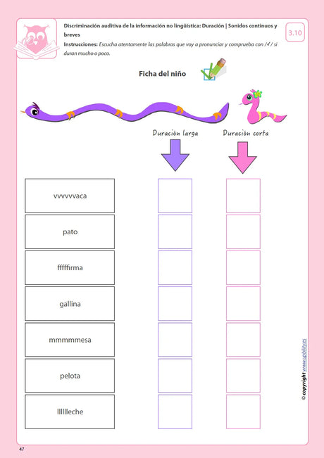 Desarrollo de la percepción auditiva | SERIE DE 5 LIBROS DIGITALES