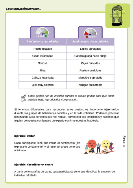 Ejercitación de las competencias sociales para adolescentes y adultos con autismo