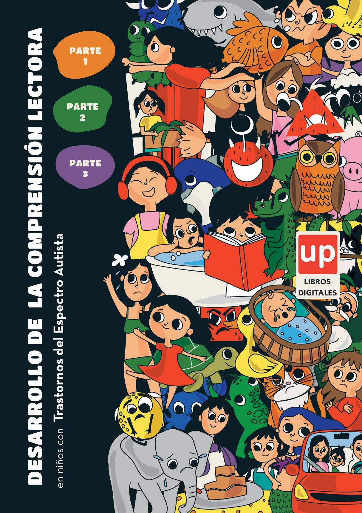 Desarrollo de la comprensión lectora en niños con TEA | SERIE DE 3 LIBROS DIGITALES