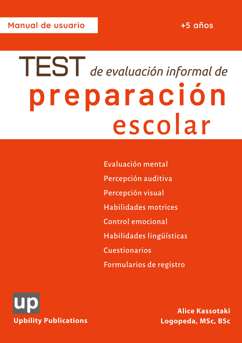 Test de evaluación informal de preparación escolar