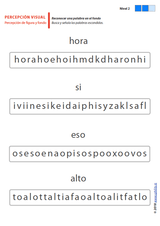 Habilidades de percepción visual para niños con dislexia | SERIE DE 7 LIBROS DIGITALES