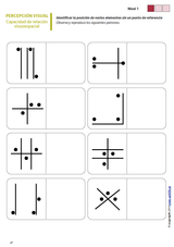 Habilidades de percepción visual para niños con dislexia | SERIE DE 7 LIBROS IMPRESOS