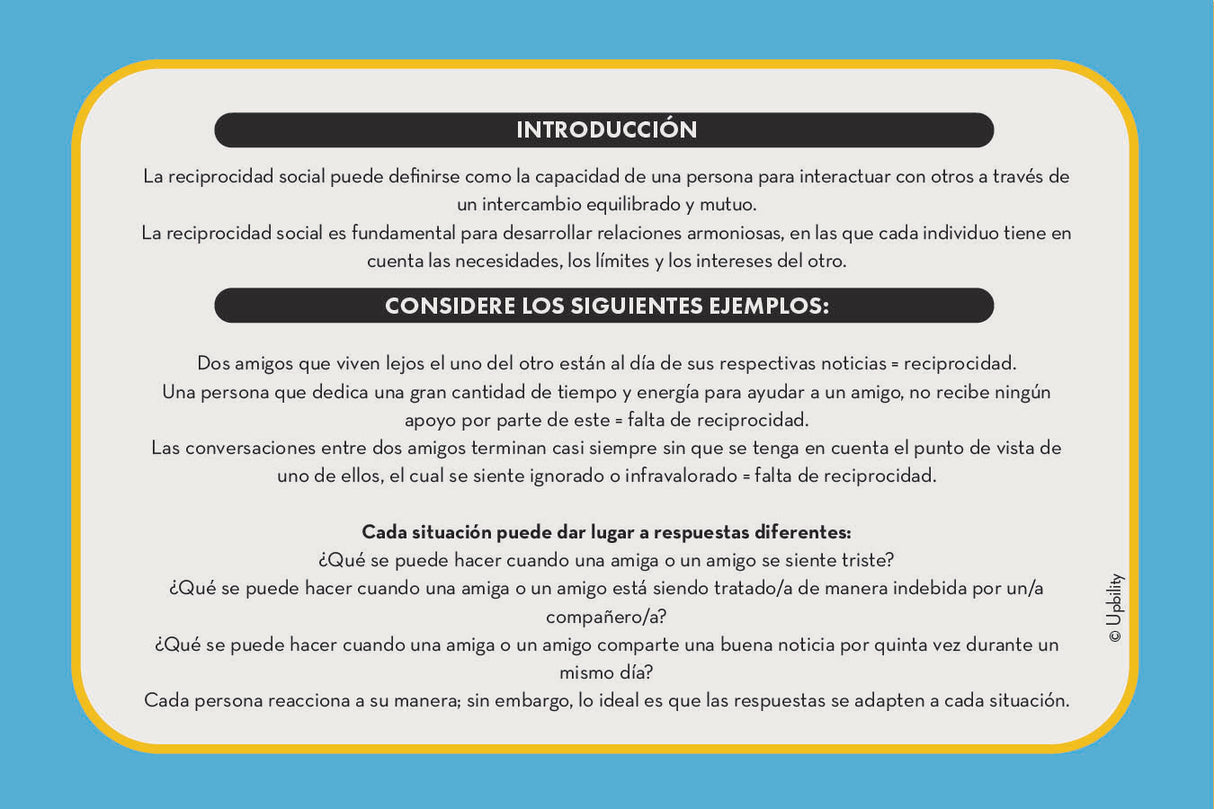 Social Savvy Series – Desarrollar la reciprocidad social