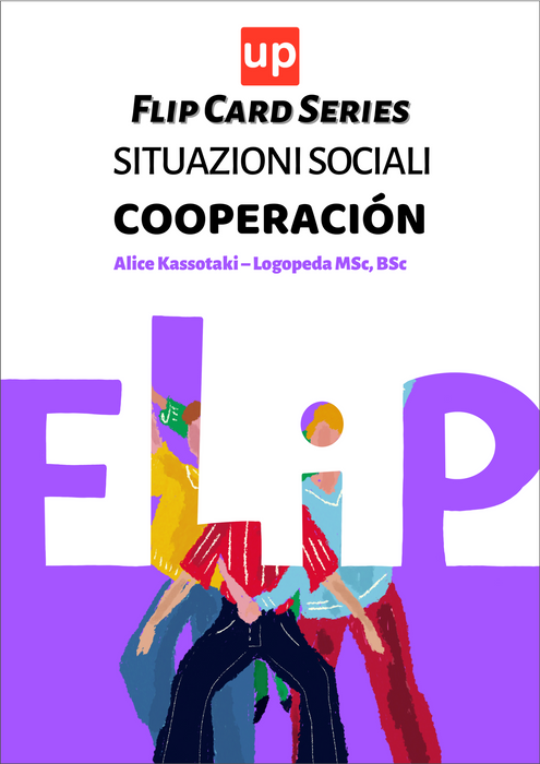 Situaciones sociales: cooperación | Flip Card Series