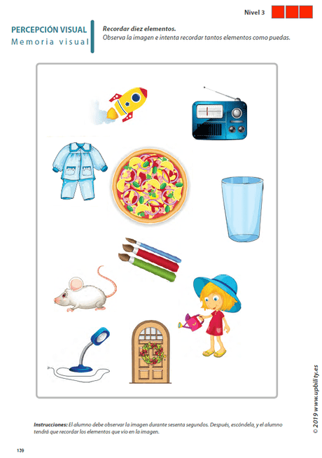 Habilidades de percepción visual para niños con dislexia | PARTE 4: Memoria visual - Upbility ES